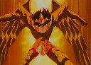 Seiya com a armadura de Sagitrio